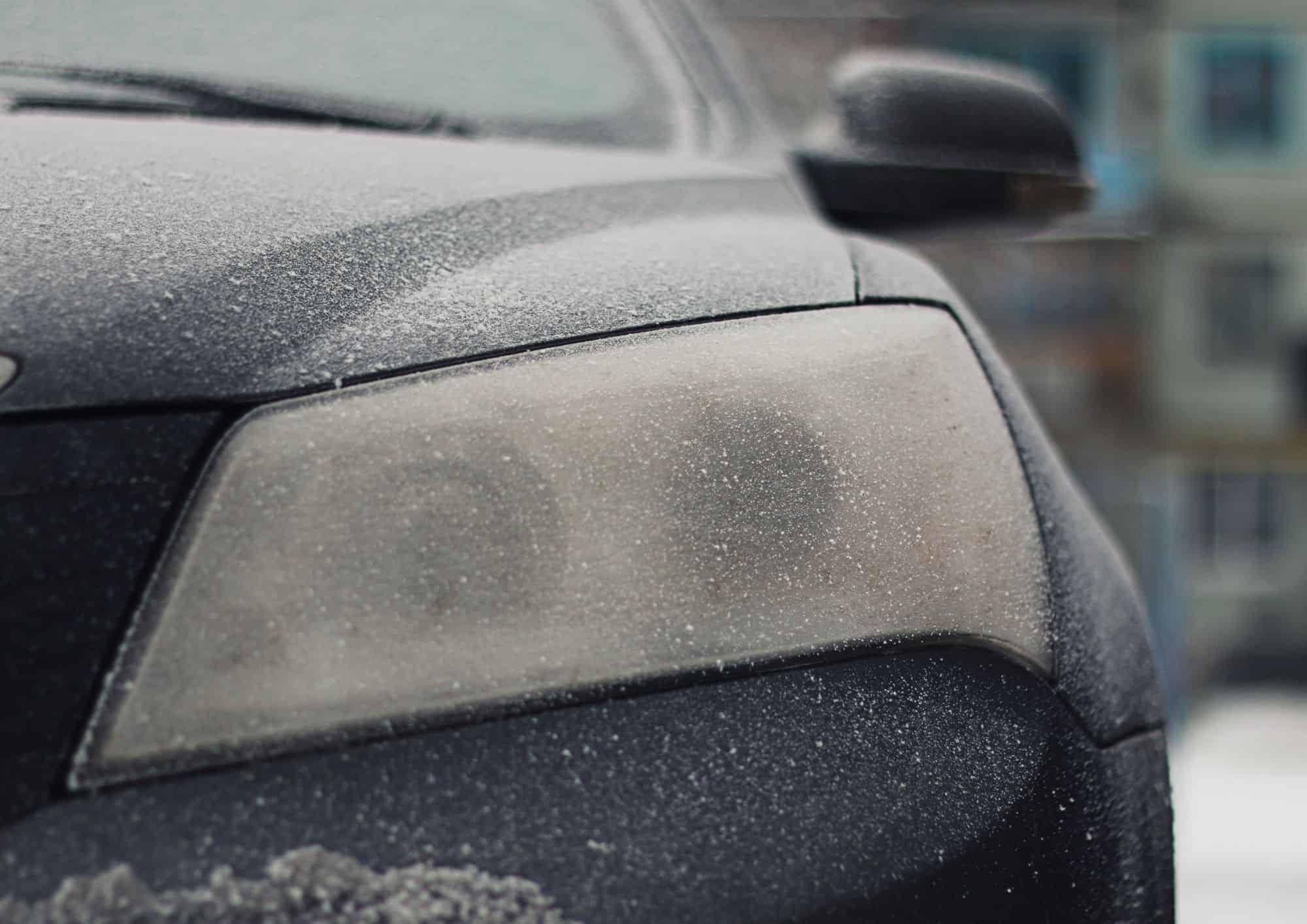 Car in winter