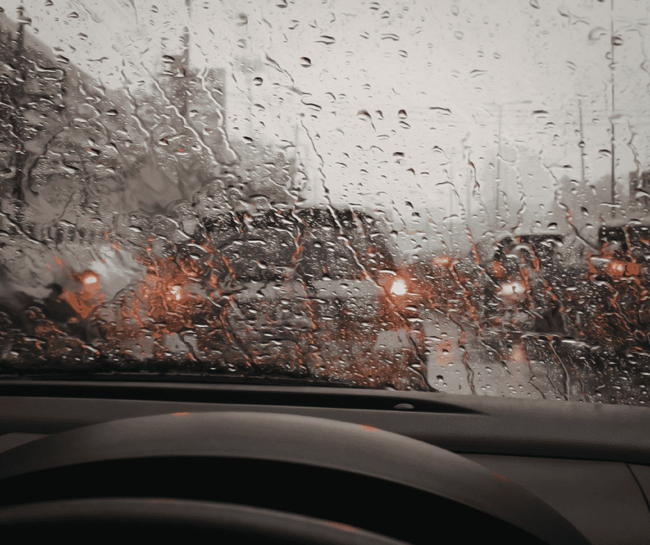 Top tips for driving in heavy rain and april showers